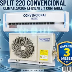 Split Royal 220 convencional 