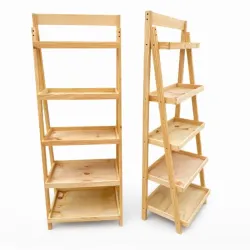 Estanteria en escalera 5 niveles