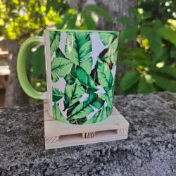 Jarra + base madera