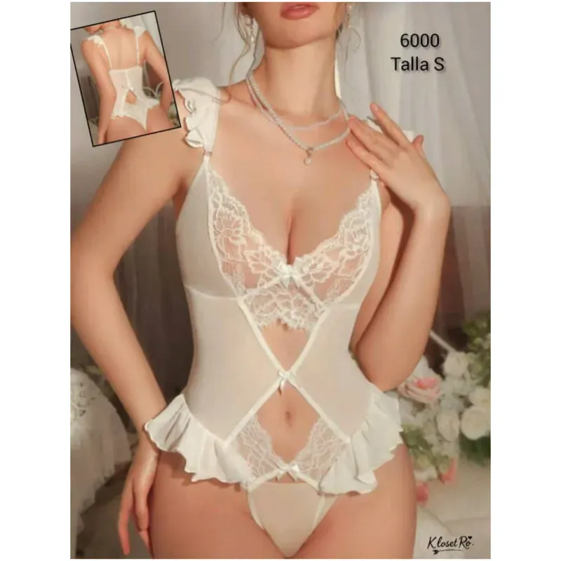 Body con entrepierna abierta 