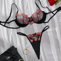 Conjunto de lencería de dos piezas 