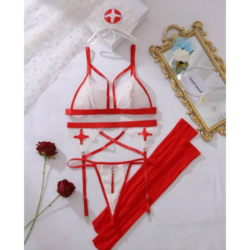 Conjunto de 6 piezas de lencería 
