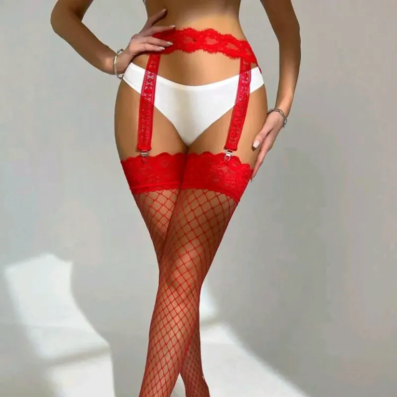 Medias de mayas con bondage 