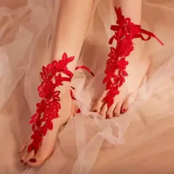 Cadena de tela para pies (fetiche de pies) 