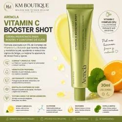 Arencia Vitamin C Booster Shot – Ilumina, Hidrata y Revitaliza la Piel