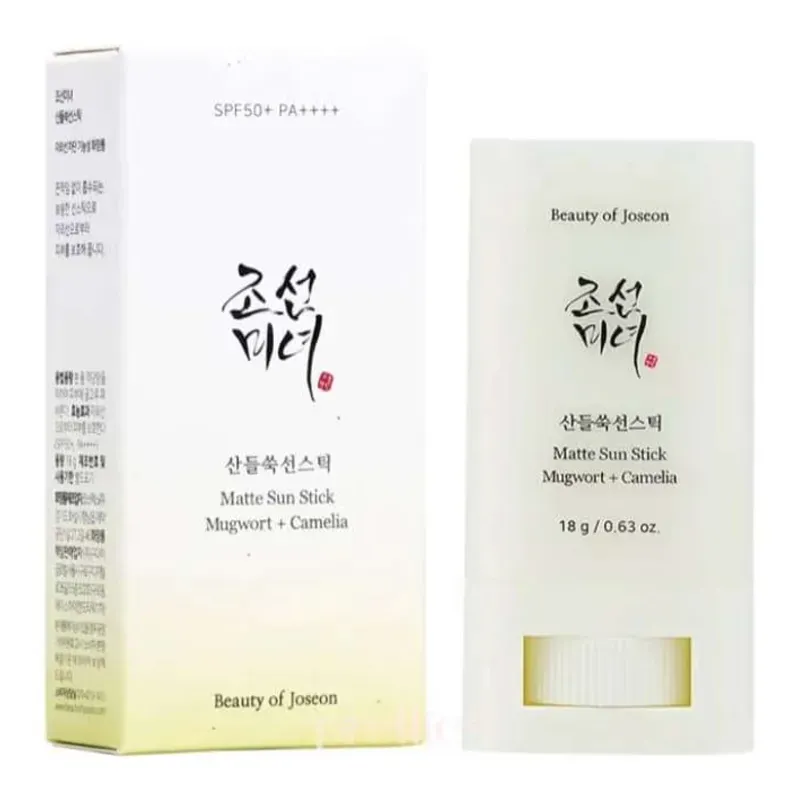 BEAUTY OF JOSEON Matte Sun Stick Mugwort+Camelia (SPF 50+ PA++++)