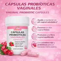 💗 Cápsulas Probióticas Vaginales