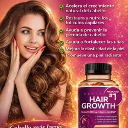 Crecimiento Capilar EXTREMO 💜Biotina + Colágeno + MSM