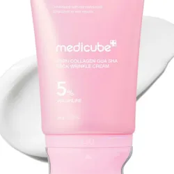 Crema para reafirmar y suavizar líneas del cuello – Medicube PDRN Collagen Gua Sha Neck Cream 90 g