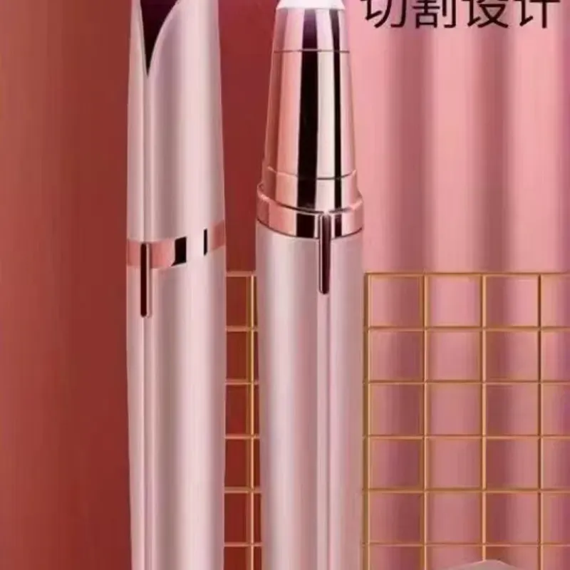 💗 Depiladora eléctrica facial recargable – Diseño Rosa Dorado 💫