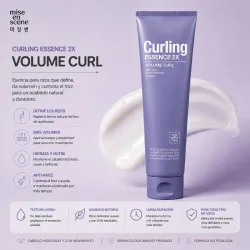 Esencia Definidora de Rizos y Control del Frizz – Mise en Scène Curling Essence 2X Volume Curl
