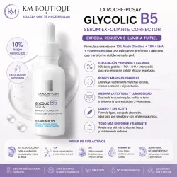 La Roche-Posay Glycolic B5 – Sérum Exfoliante para Manchas y Textura