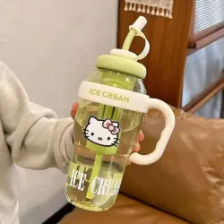 🧋 ICE Bottle Hello Kitty – Botella kawaii con sorbete y filtro