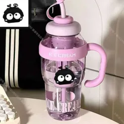 🧋 ICE Bottle Kawaii – Botella con sorbete y filtro