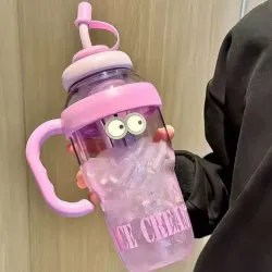 🧋 ICE Bottle Kawaii – Botella con sorbete y filtro