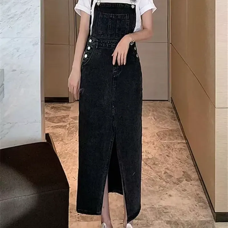👗 Jumper Denim Midi — Estilo Casual Chic 👗