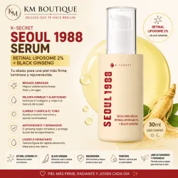 K-Secret Seoul 1988 Serum – Reafirma, Ilumina y Rejuvenece la Piel