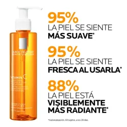 La Roche-Posay Gel Limpiador Iluminador con Vitamina C 200ml