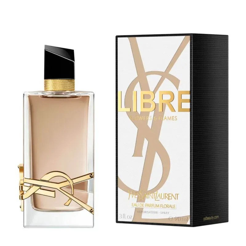🤍 LIBRE FLOWERS & FLAMES – by Yves Saint Laurent 🤍