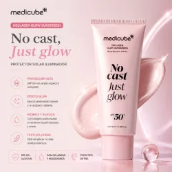 Protector Solar Iluminador SPF 50 con Efecto Glow – Medicube Collagen Glow Sunscreen