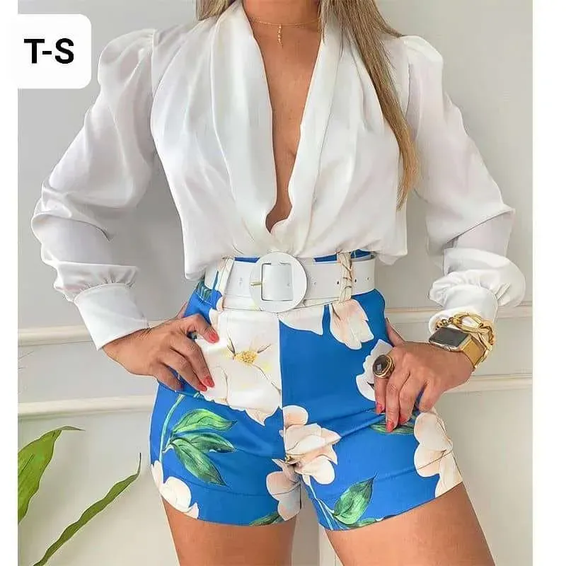 Conjunto “Blue Garden” 💙🌸