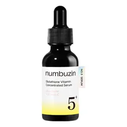Sérum iluminador antimanchas con glutatión y vitamina C – Numbuzin No.5+ Glutathione Vitamin Concentrated Serum 30 ml