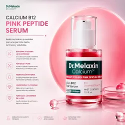 Sérum Reafirmante e Hidratante con Calcio y PDRN – Dr. Melaxin Calcium B12 Pink Peptide Serum