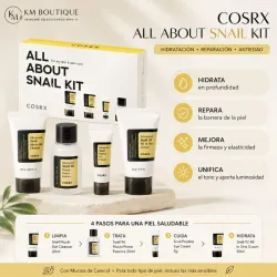COSRX All About Snail Kit | Hidratación, Reparación y Antiedad