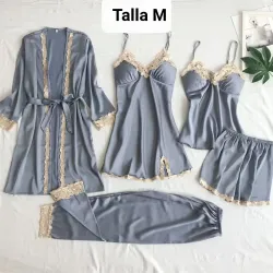 Set de pijama satín premium