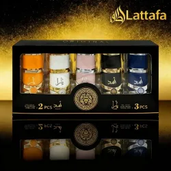 Set mixto de 5 mini perfumes Lattafa Yara & Asad – 30 ml cada uno