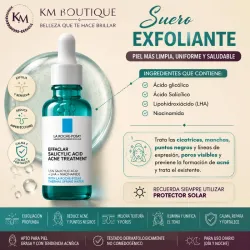 La Roche-Posay Effaclar Salicylic Acid – Sérum Antiacné y Antiimperfecciones