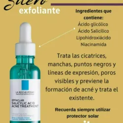✨ Suero exfoliante La Roche-Posay Effaclar Salicylic Acid Acne Treatment ✨