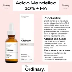 The Ordinary Ácido Mandélico 10% + HA 🍊✨