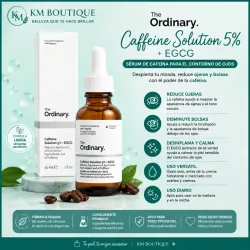 Contorno de Ojos Antiojras y Antibolsas – The Ordinary Caffeine Solution 5% + EGCG