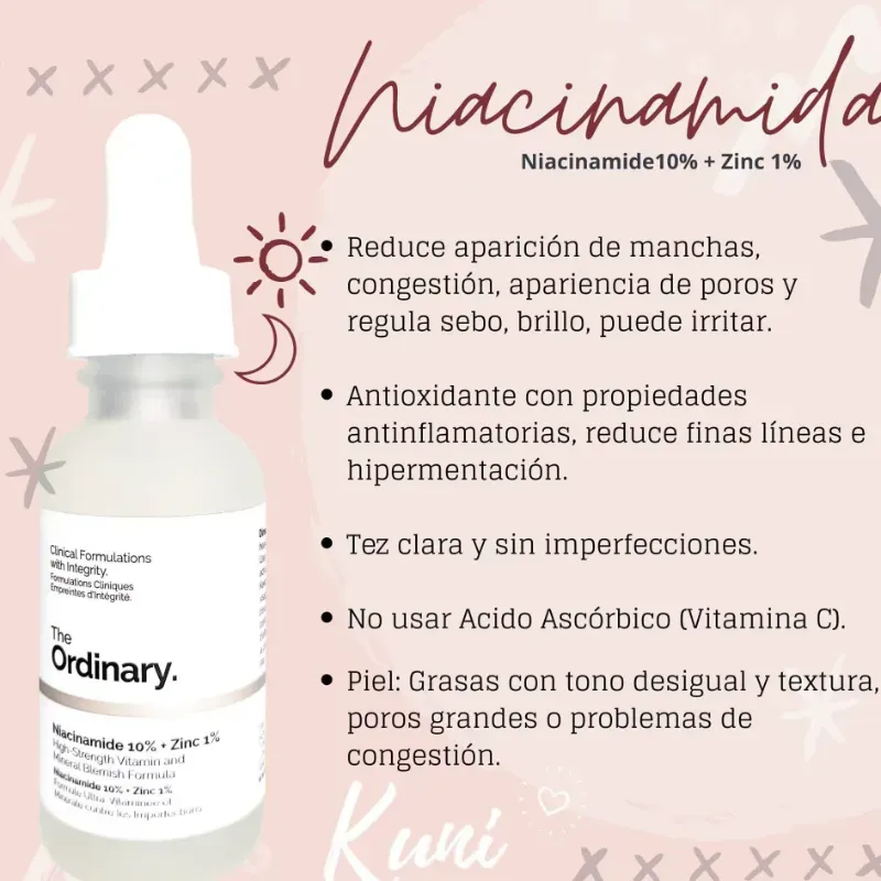 The Ordinary Niacinamide 10% + Zinc 1% ✨🧴