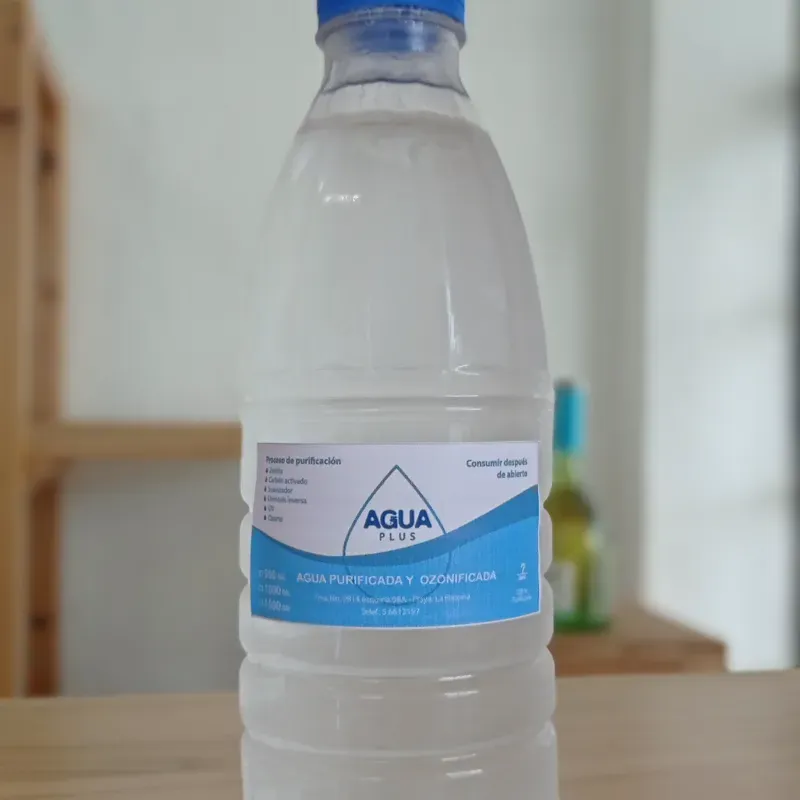 Agua purificada 1L (Agua Plus), Bebidas - Konbini Vedado | El Yerro Menú