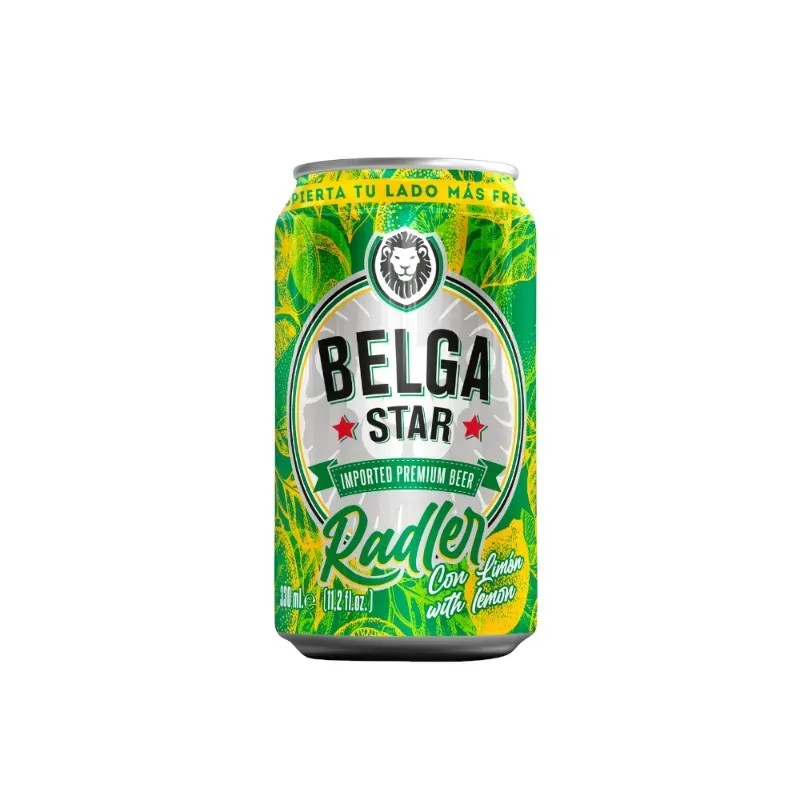 Cerveza Belga Star Radler con limón 330ml