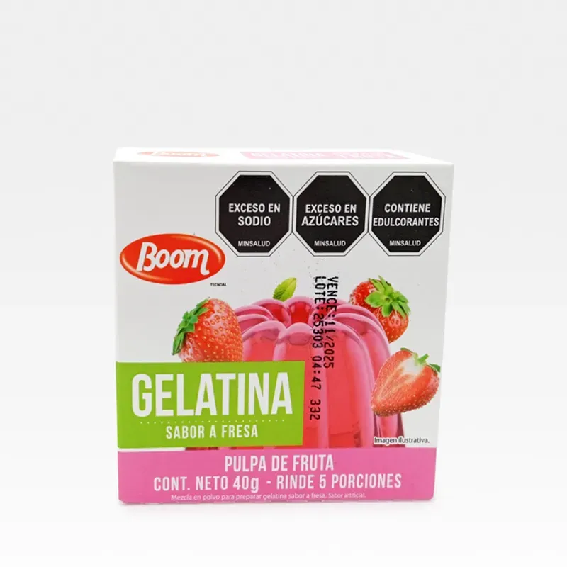 Gelatina Boom 40g