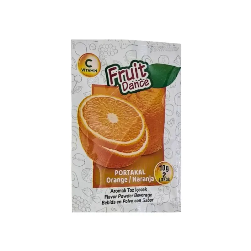 Refresco instantáneo de Naranja (Fruit Dance)