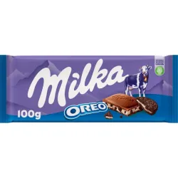 Tableta de chocolate Milka Oreo 100g