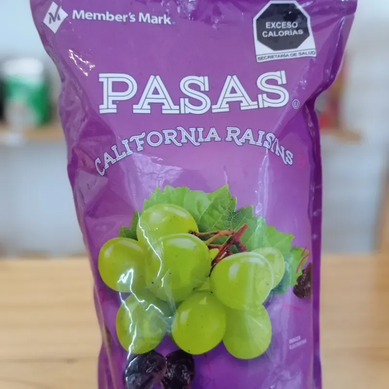 Uvas pasas 1.36kg (Member's Mark)