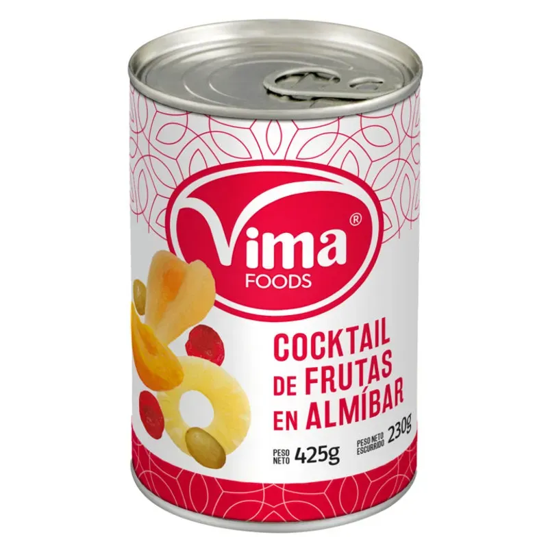 Cocktail de Frutas en Almíbar Vima (425 g)