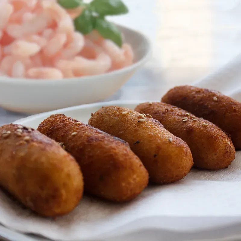 Croquetas De Camarón (350 g / 10 u)