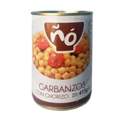 Garbanzos con Chorizos Ñó (415 g)