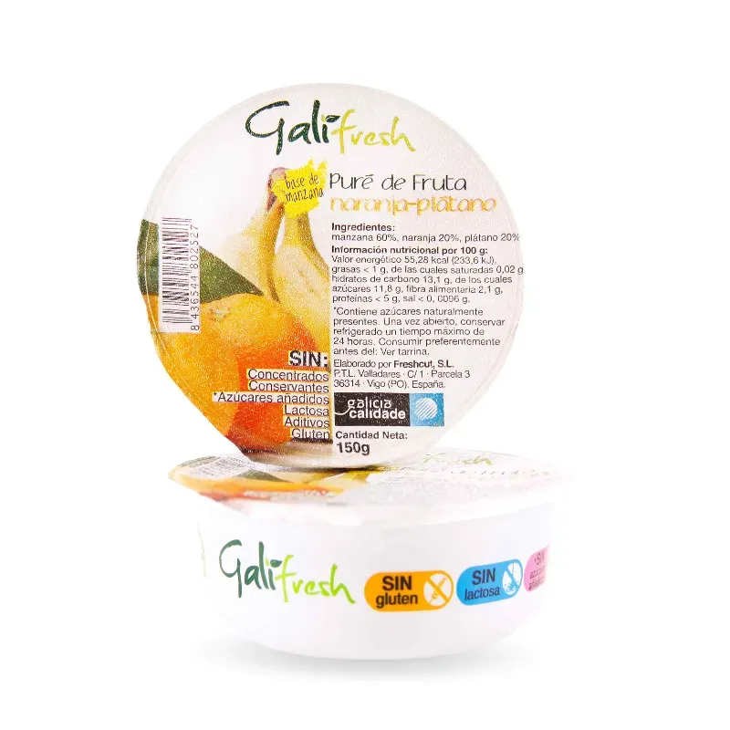 Puré de Naranja Plátano Galifresh (150 g)