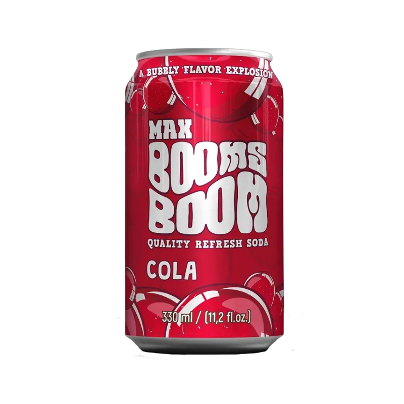 Refresco Max Booms Boom Cola (330 ml)