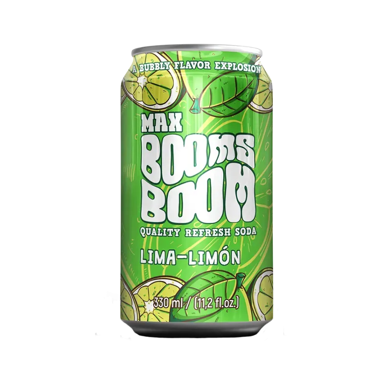 Refresco Max Booms Boom Limón (330 ml)