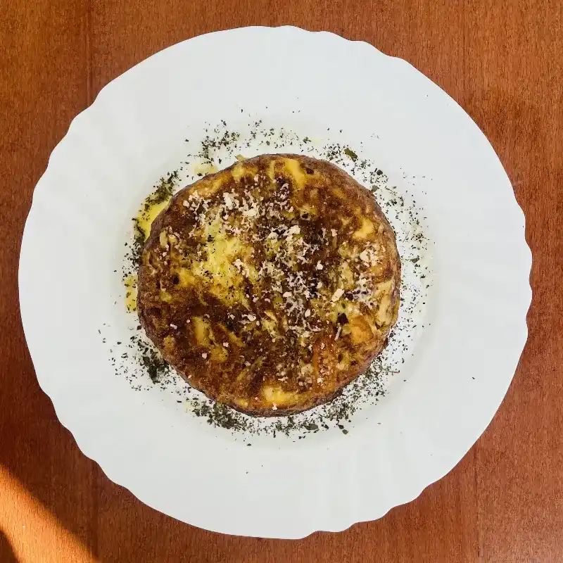 Tortilla De Papas Y Chorizo Ibérico (750 g)