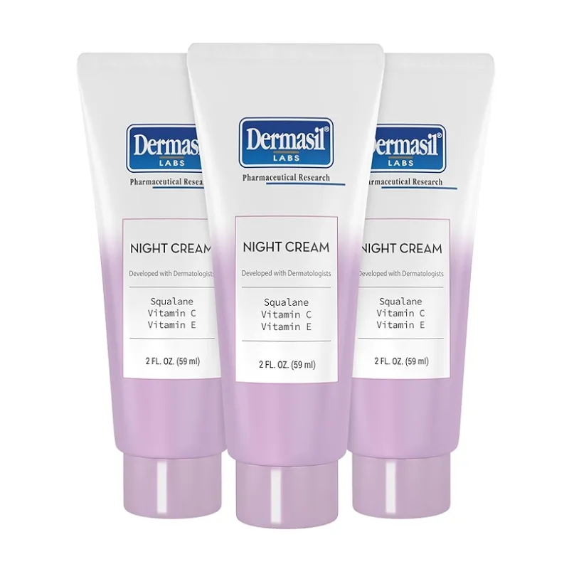 Crema facial nocturna Dermasil