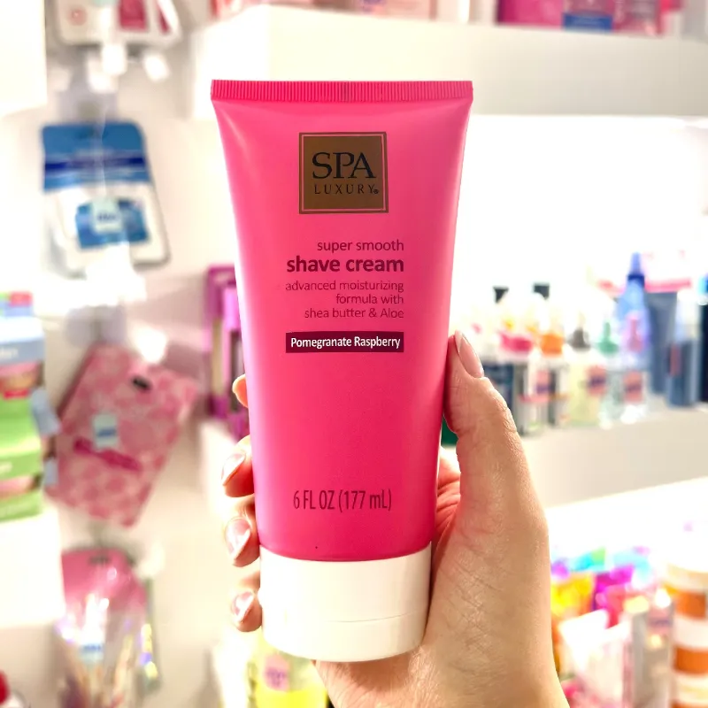 Crema para afeitar Pomegranate Raspberry Spa Luxury
